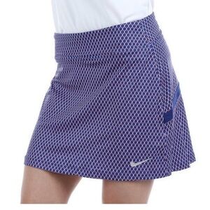 Nike Golf • Blue Geometric Print Dri-FIT Skort • Women’s Small • EUC